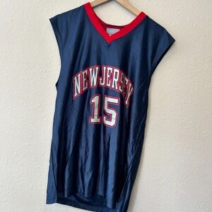 Vince Carter New Jersey Nets NBA Elevation Jersey Size MEDIUM New With Tags HOF